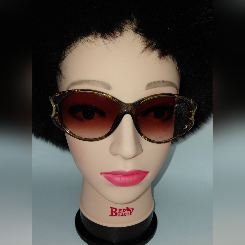 Christian Dior CD Vtg Multi Colored Cat-eye Sunglasses